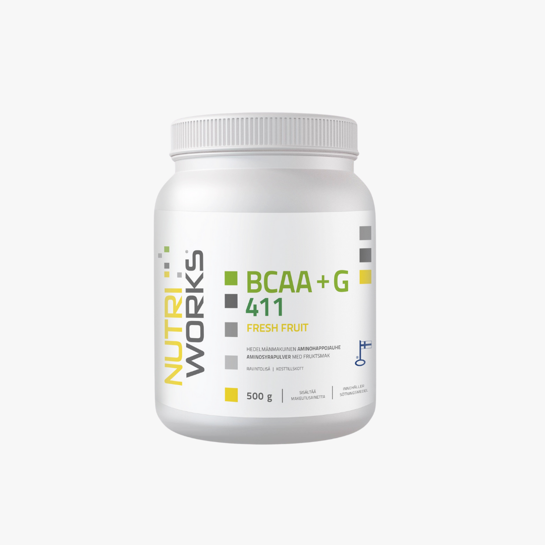 BCAA 411 + G 500 g fresh fruit