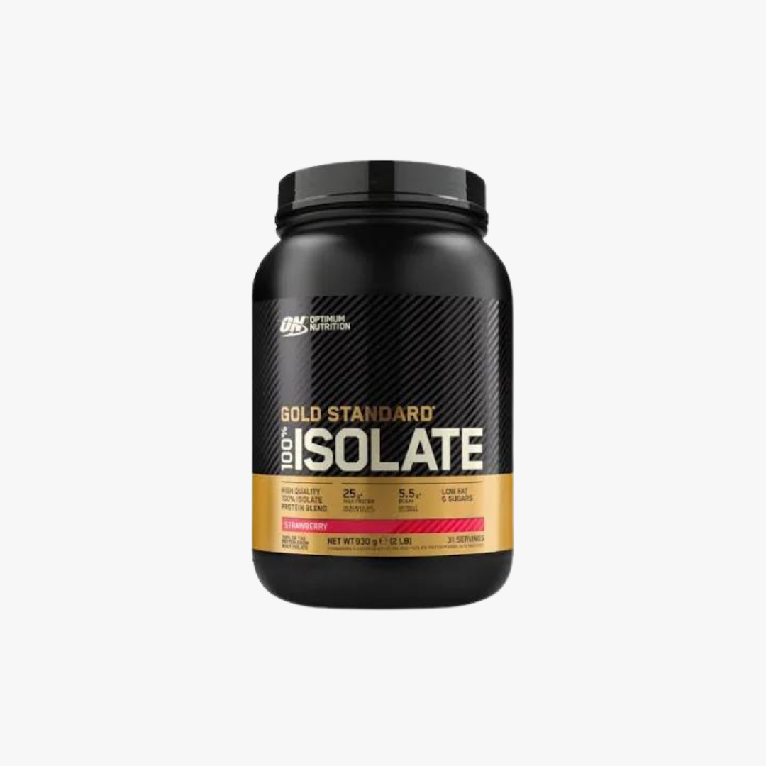 Gold Standard 100% Isolate -Heraproteiini-isolaatti, 930 g strawberry