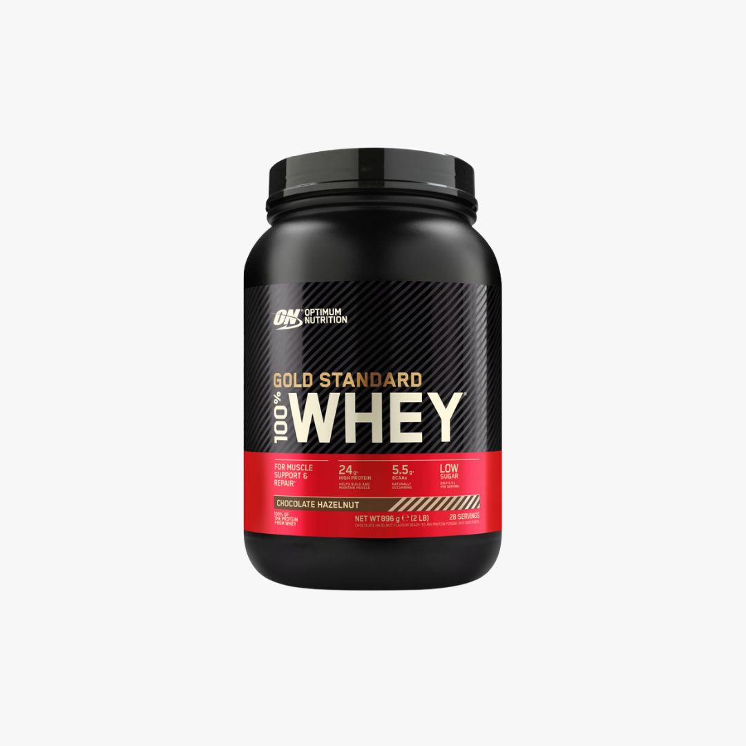 Gold Standard 100% Whey -Heraproteiinijauhe, 900 g chocolate hazelnut