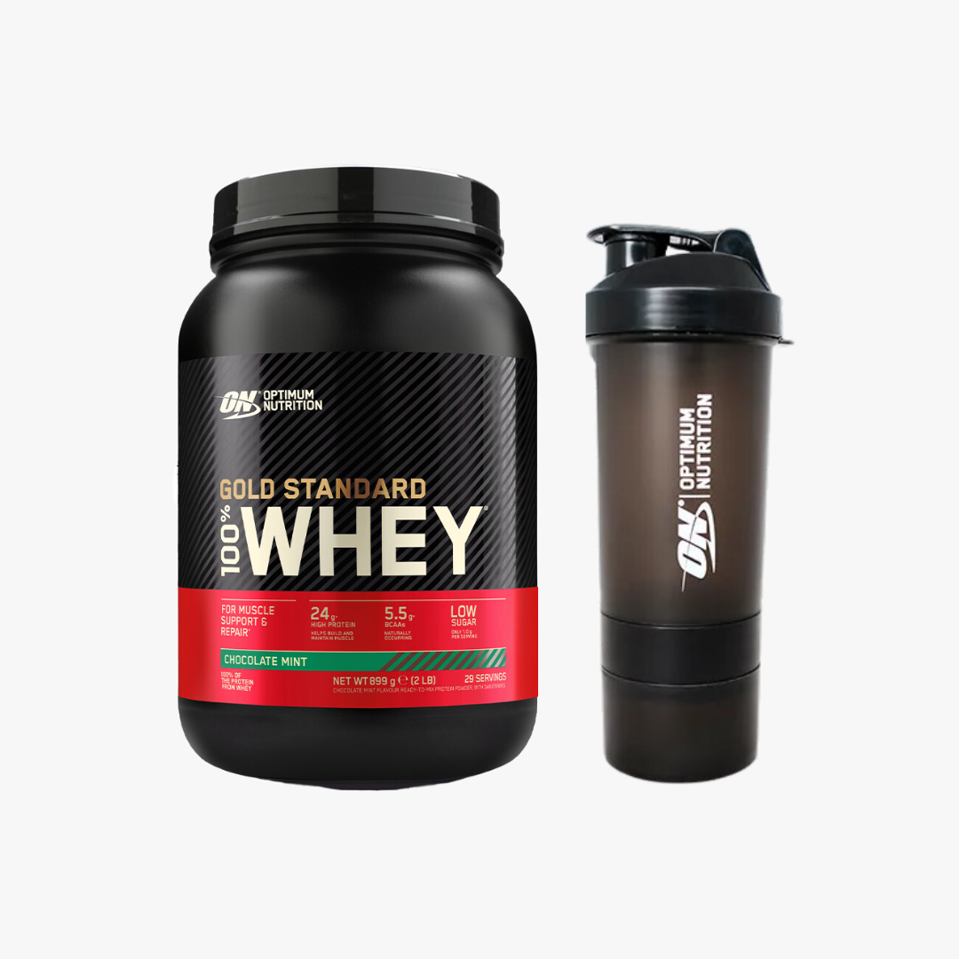 Gold Std. 900 g + ON Smartshake 800 ml