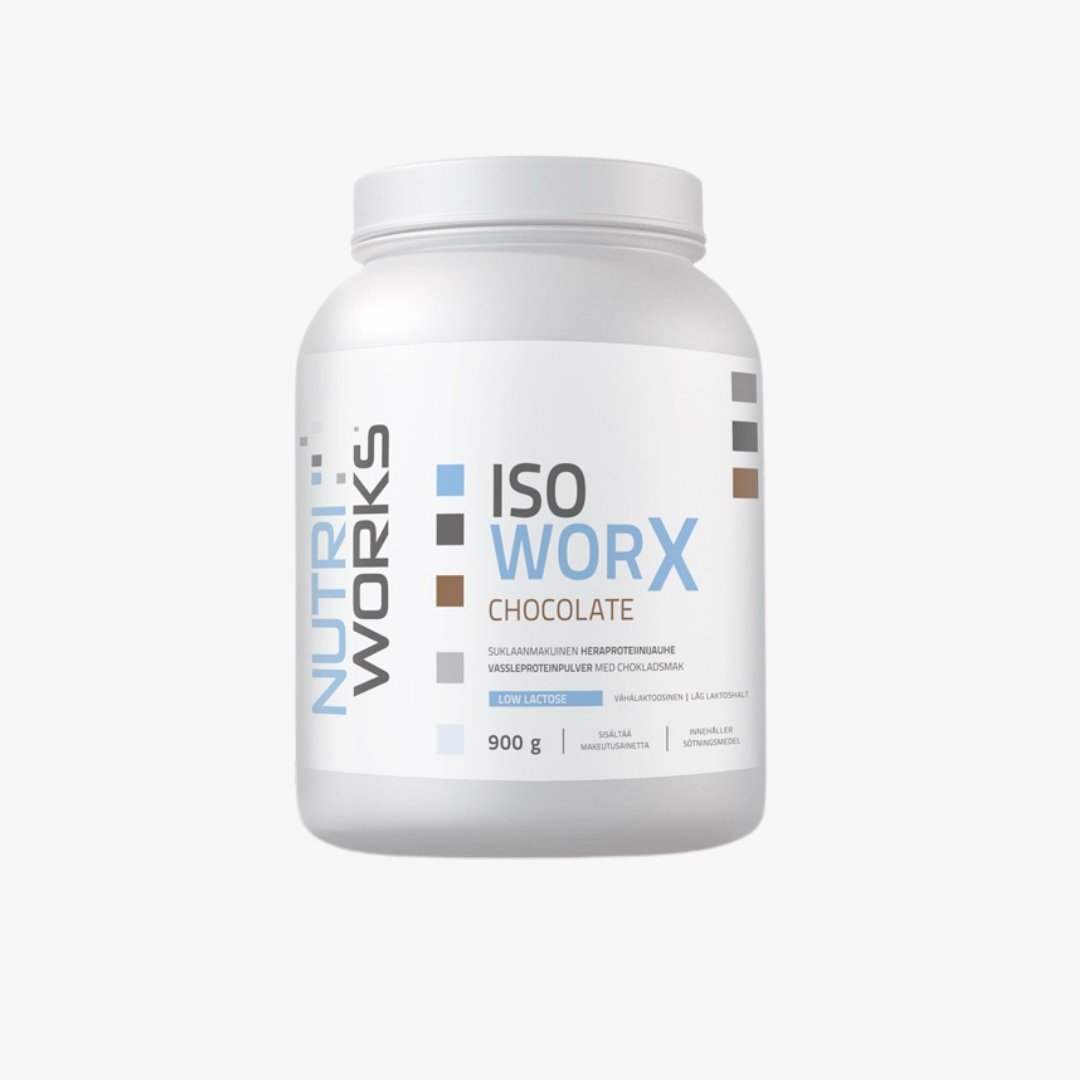 Iso Worx -Heraisolaatti, 900 g chocolate