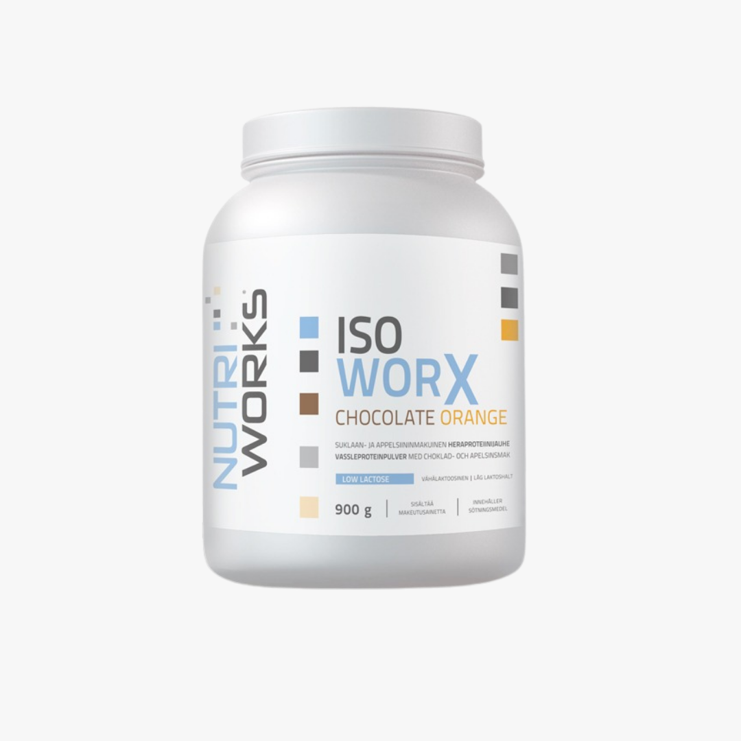 Iso Worx -Heraisolaatti, 900 g chocolate orange