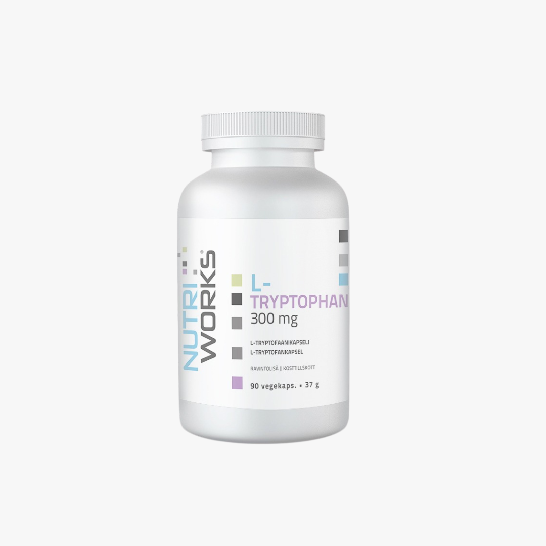 L-Tryptophan 300 mg -Tryptofaanikapseli, 90 kapselia