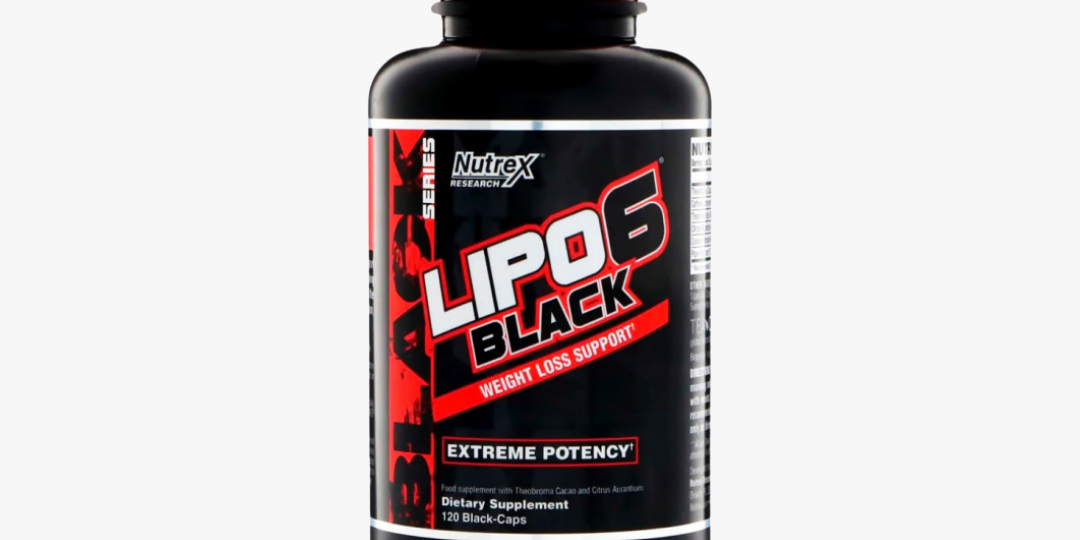Lipo-6 Black -Rasvanpolttovalmiste, 120 kapselia