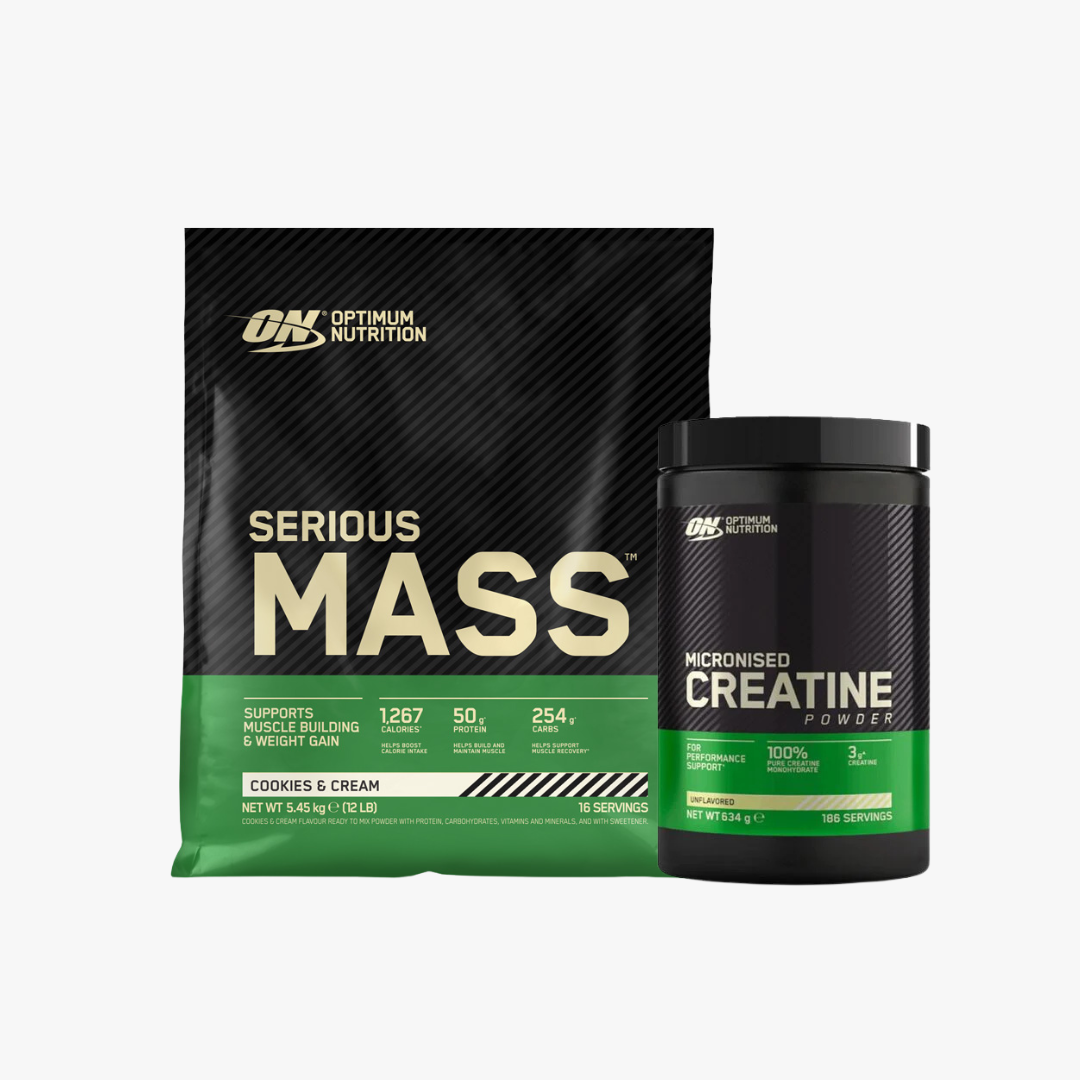 Serious Mass 5455g + Micronised Creatine Powder 634g