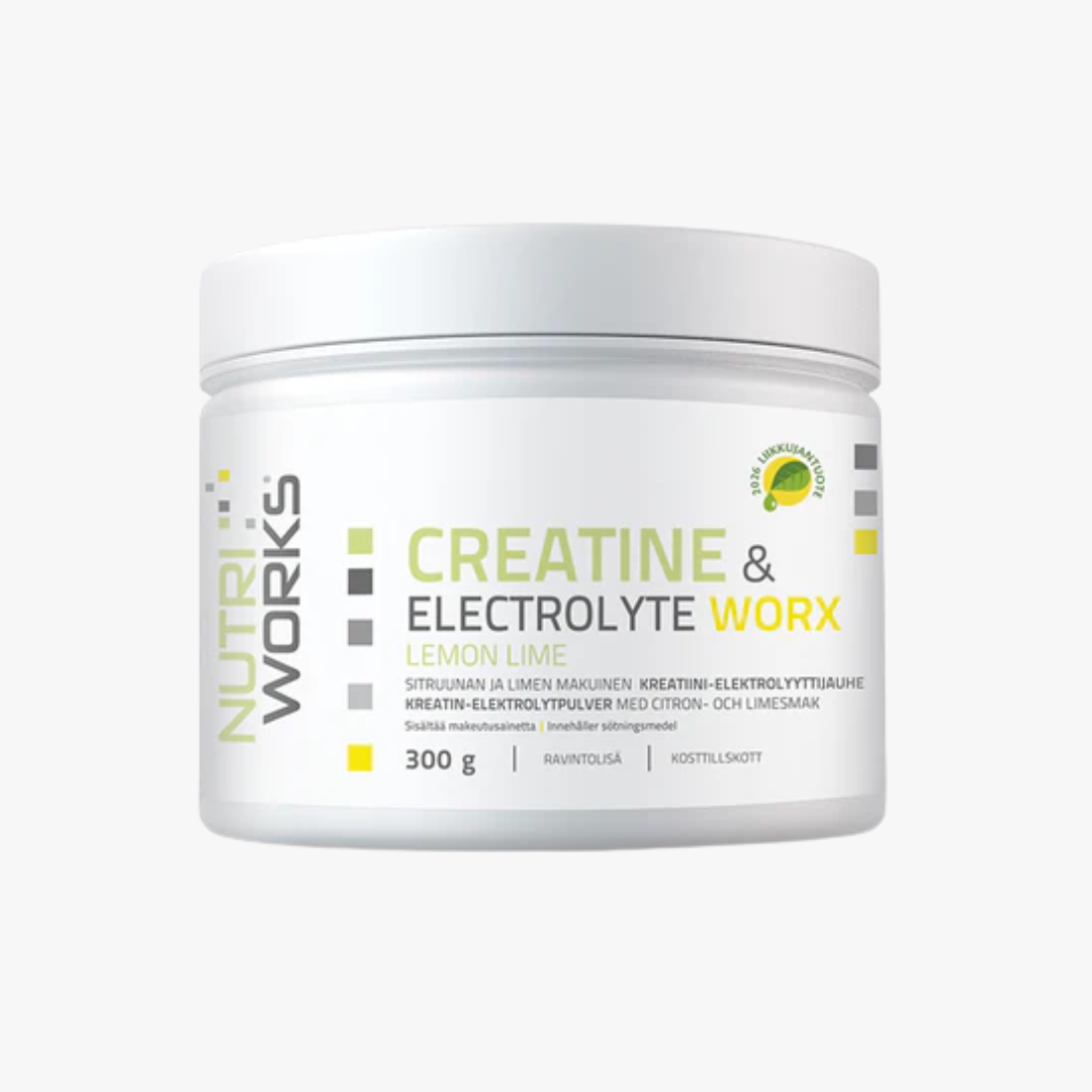 Creatine & Electrolyte Worx, 300g - Kreatiinielektrolyyttijauhe