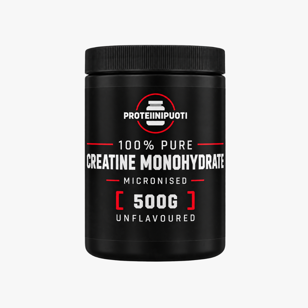 Kreatiinimonohydraatti 500 g - kreatiinijauhe