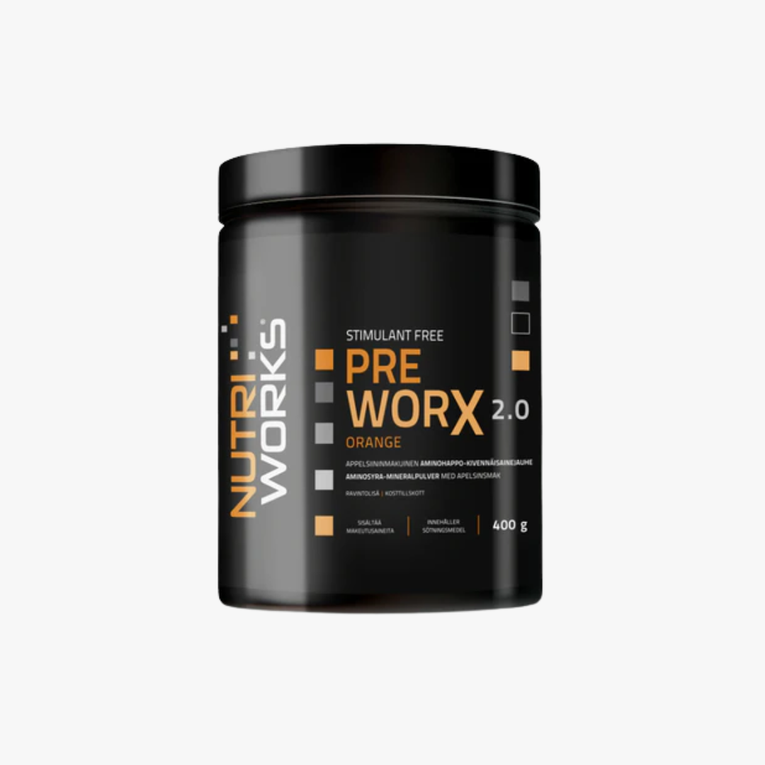 Pre Worx Stimulant Free, 400 g - Kofeiiniton Pre-Workout