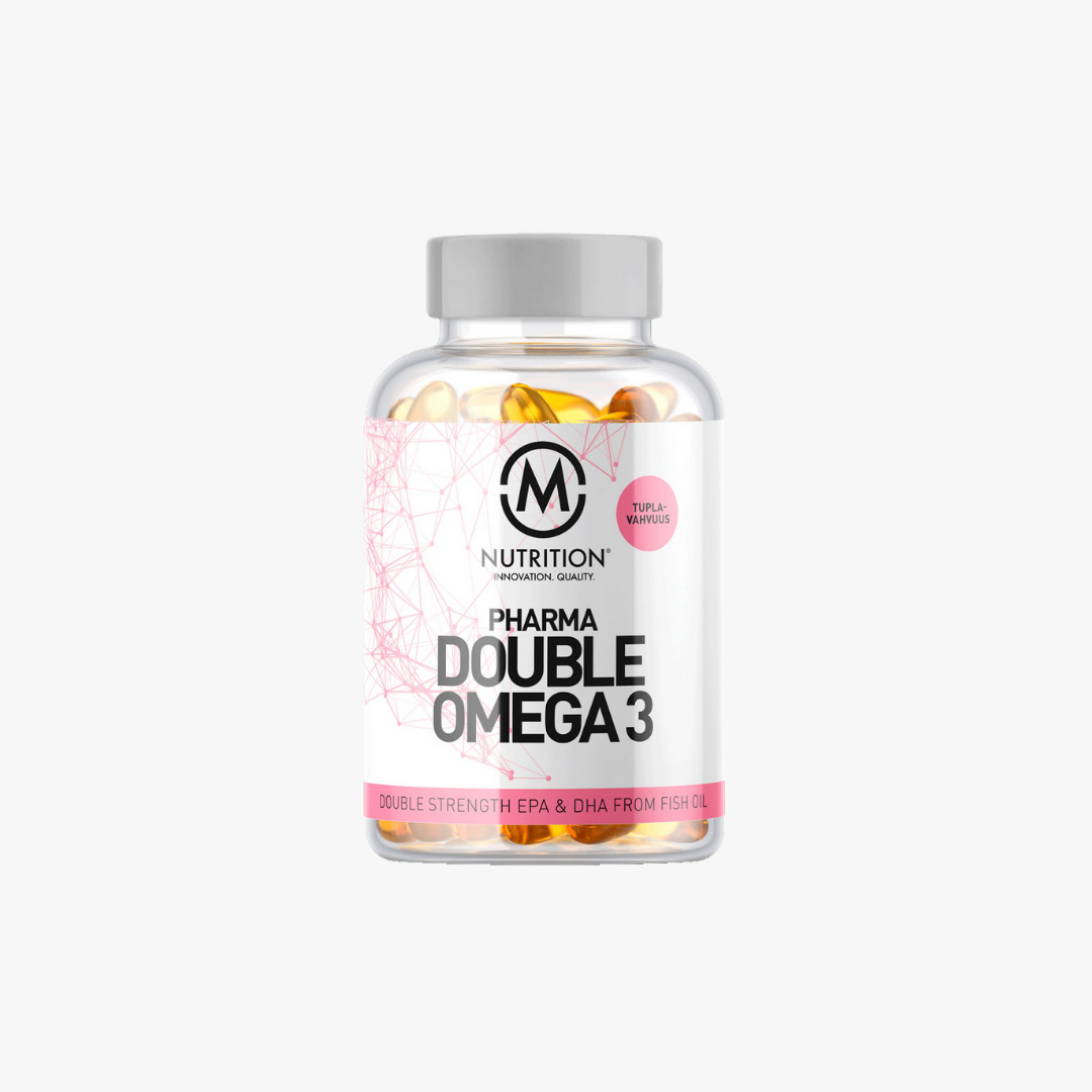 Pharma Double Omega 3 -Kalaöljy, 120 kapselia