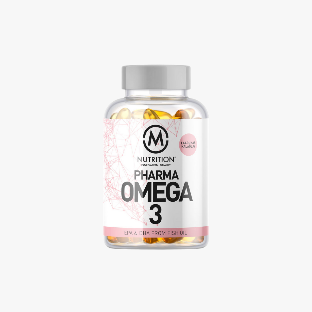 Pharma Omega 3 -Kalaöljy, 120 kapselia
