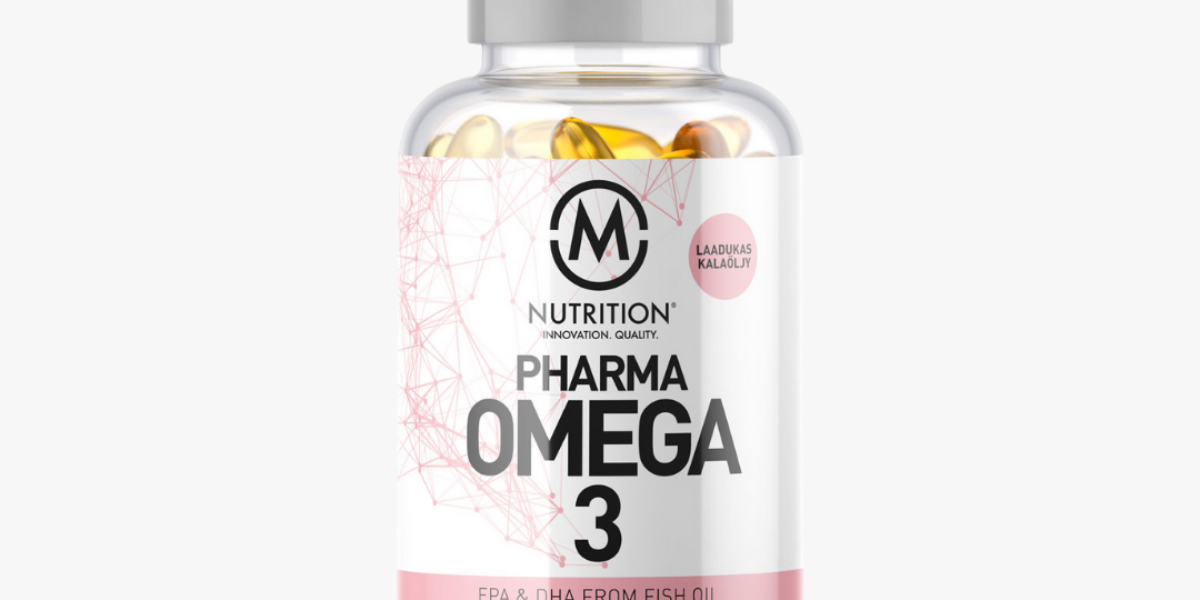 Pharma Omega 3 -Kalaöljy, 120 kapselia