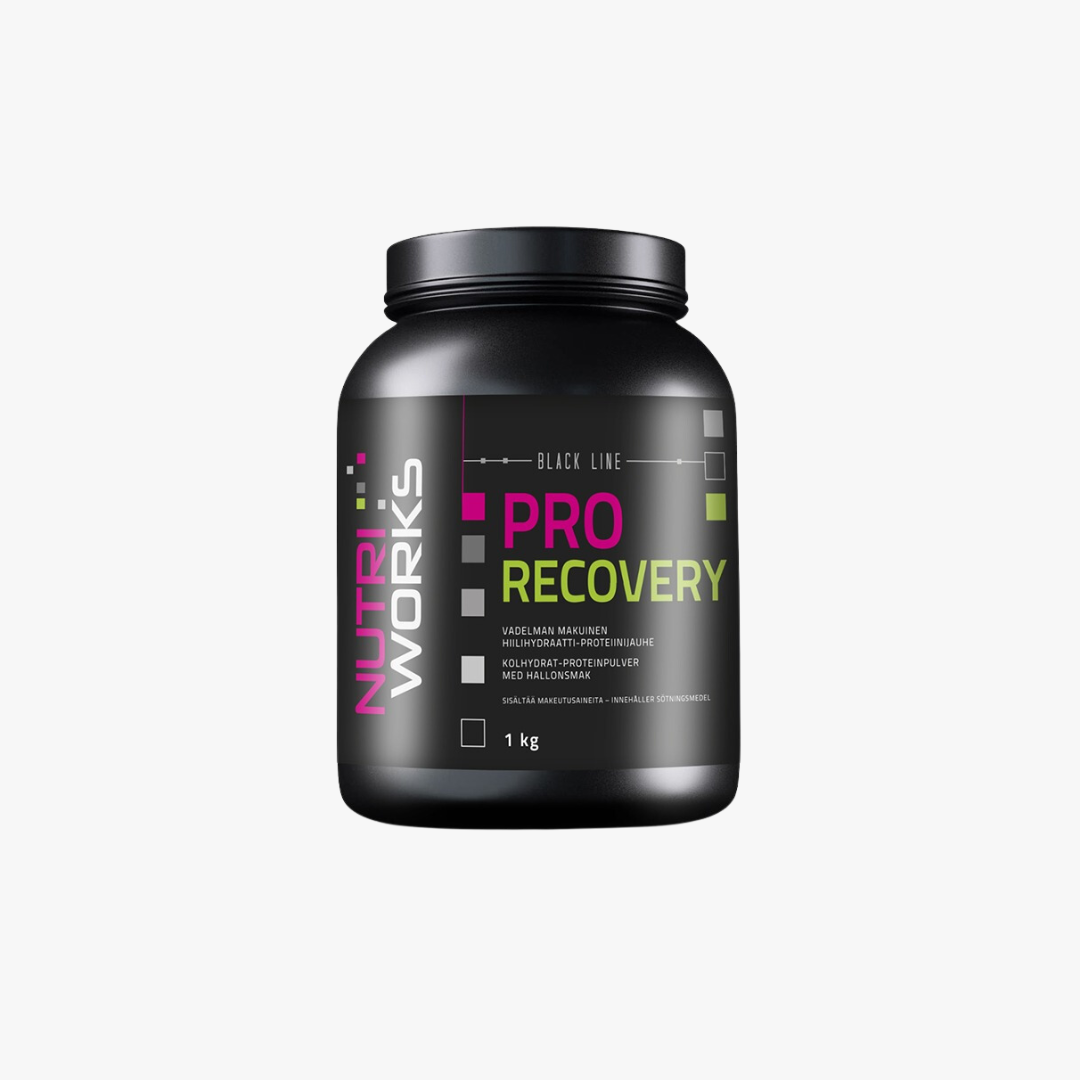 Pro Recovery -Palautusjuoma, 1000g-Rasperry