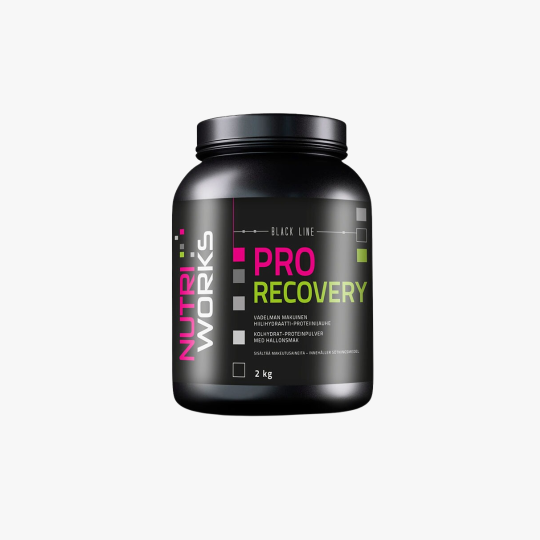 Pro Recovery -Palautusjuoma, 2000g-Rasperry