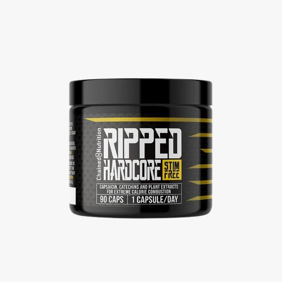 Ripped Hardcore (stim-free) -Rasvanpolttovalmiste, 90 kapselia