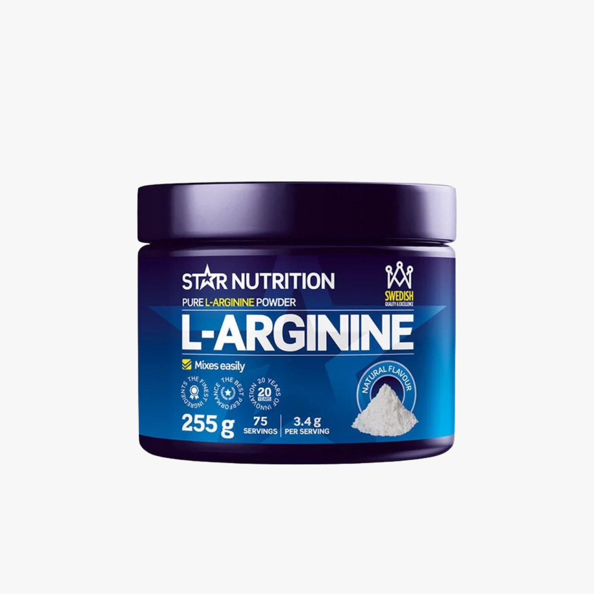 L-Arginine -Arginiinijauhe, 255 g