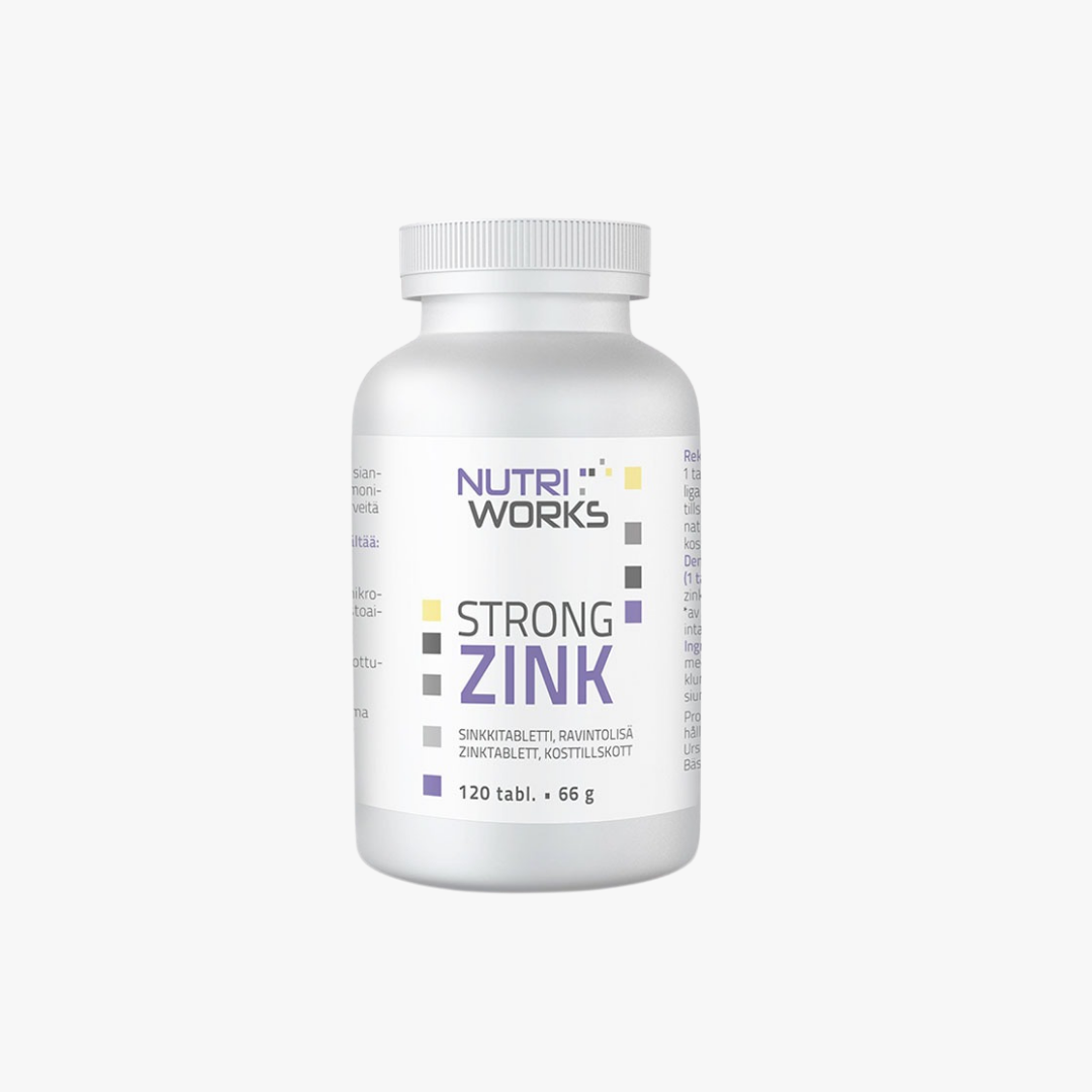 Strong Zink -Sinkkitabletti, 120 tablettia