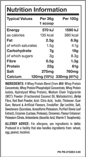 Mutant Whey 2270 g - Proteiinipuoti