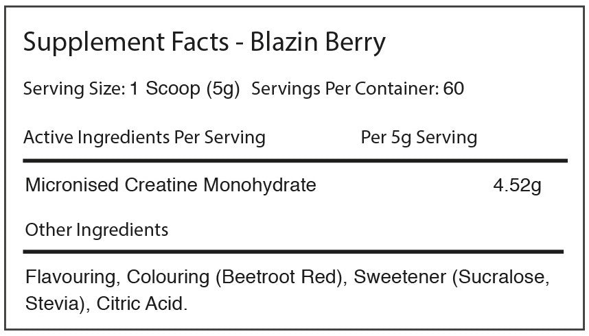 Creatine Monohydrate 300 g - Proteiinipuoti